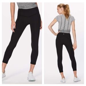 Lululemon All The Right Places Crop II *23" Black size 10